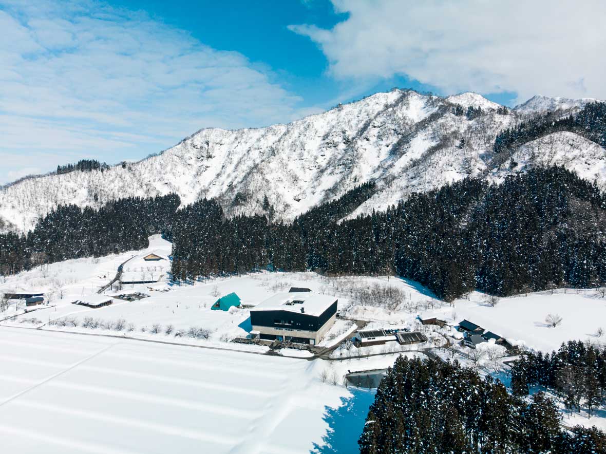 魚沼の里 ドローン